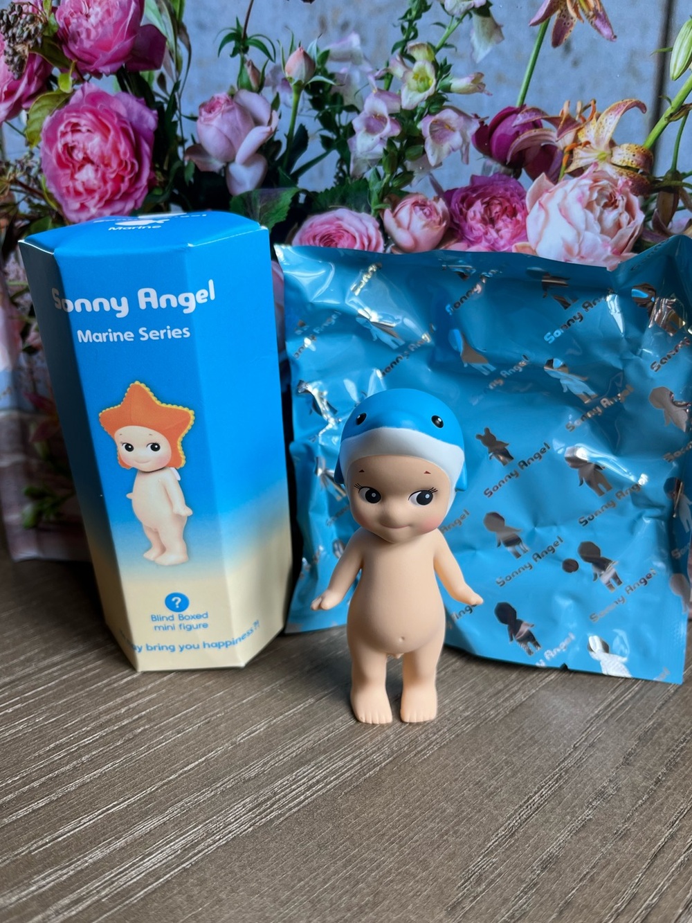 Sonny Angel DOLPHIN Figure AUTHENTIC Marine Series Doll Factory Fresh Dreams NEW